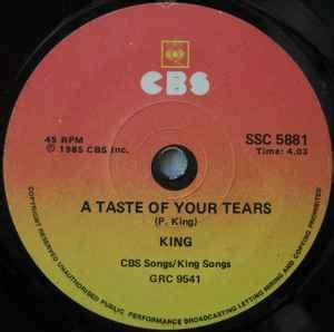 the taste of your tears testo|KING .